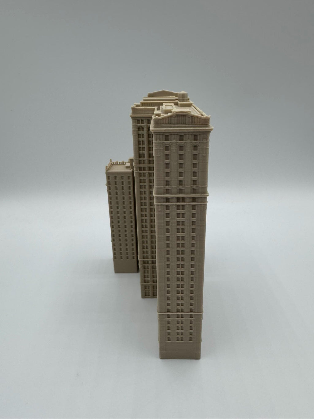 StarsoftheCity Whitehall Building Model 3D Printed Beige