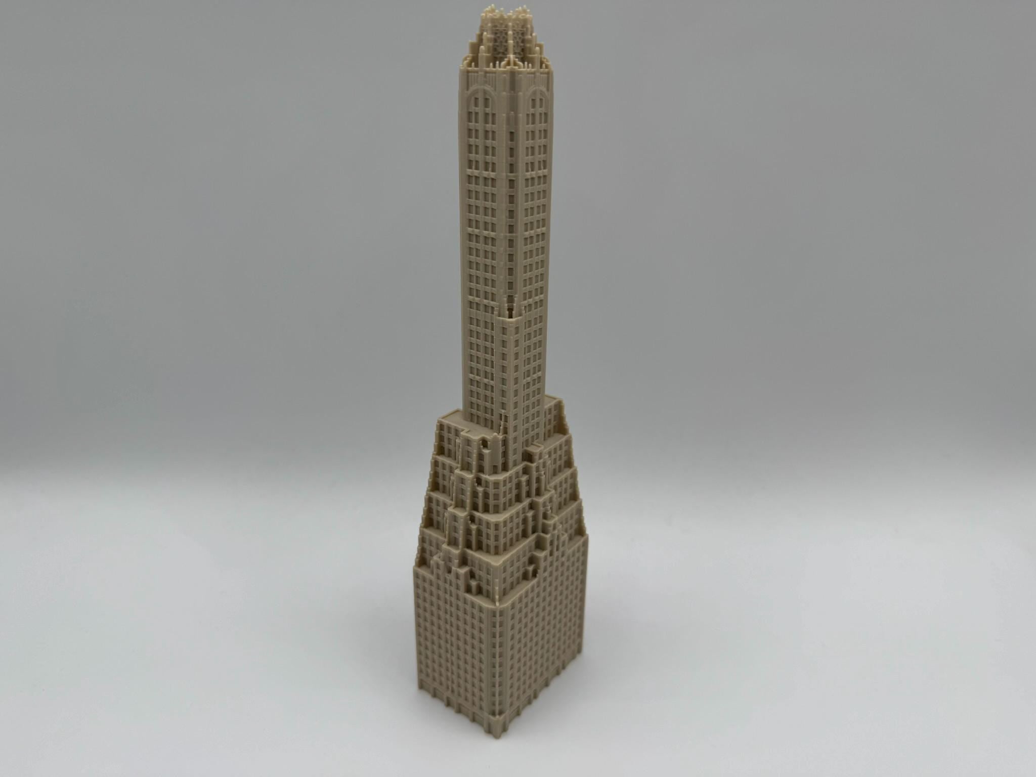 StarsoftheCity 570 Lexington Avenue Skyscraper Model 3D Printed
