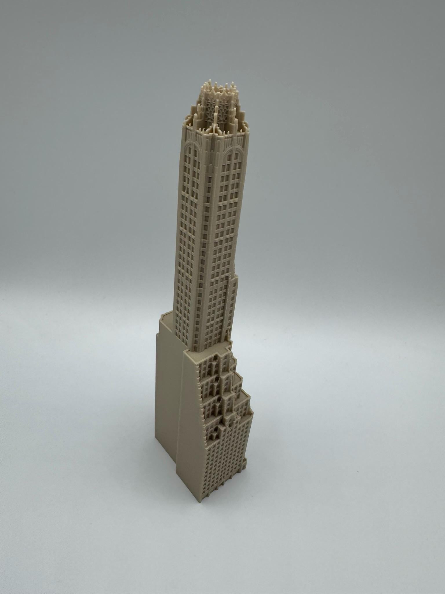 StarsoftheCity 570 Lexington Avenue Skyscraper Model 3D Printed