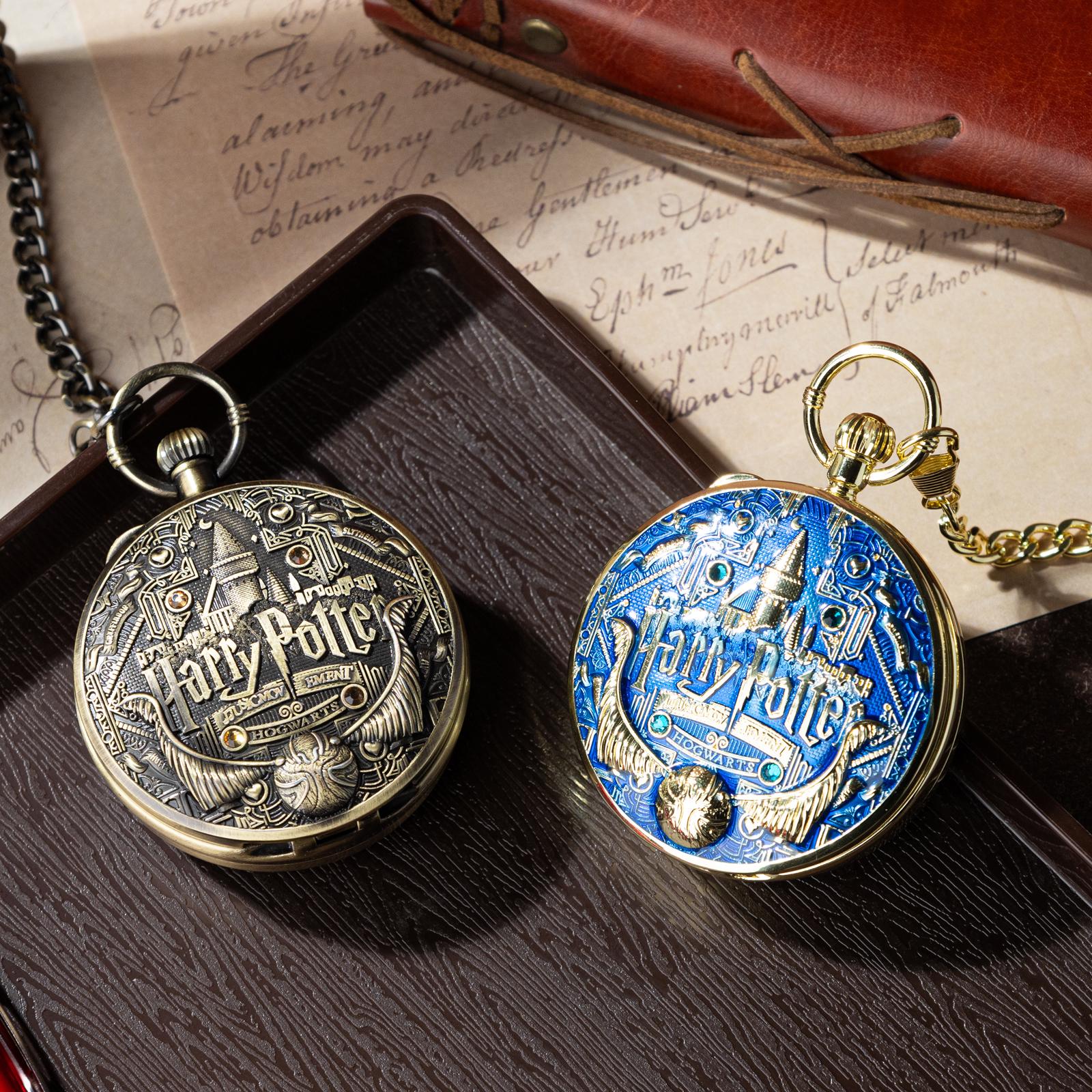 Oryeia Harry Potter Musical Pocket Watch Custom Photo Engraved Keepsake