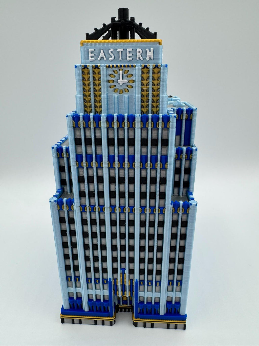 StarsoftheCity Eastern Columbia Building 3D Printed Full Color Model LA Landmark