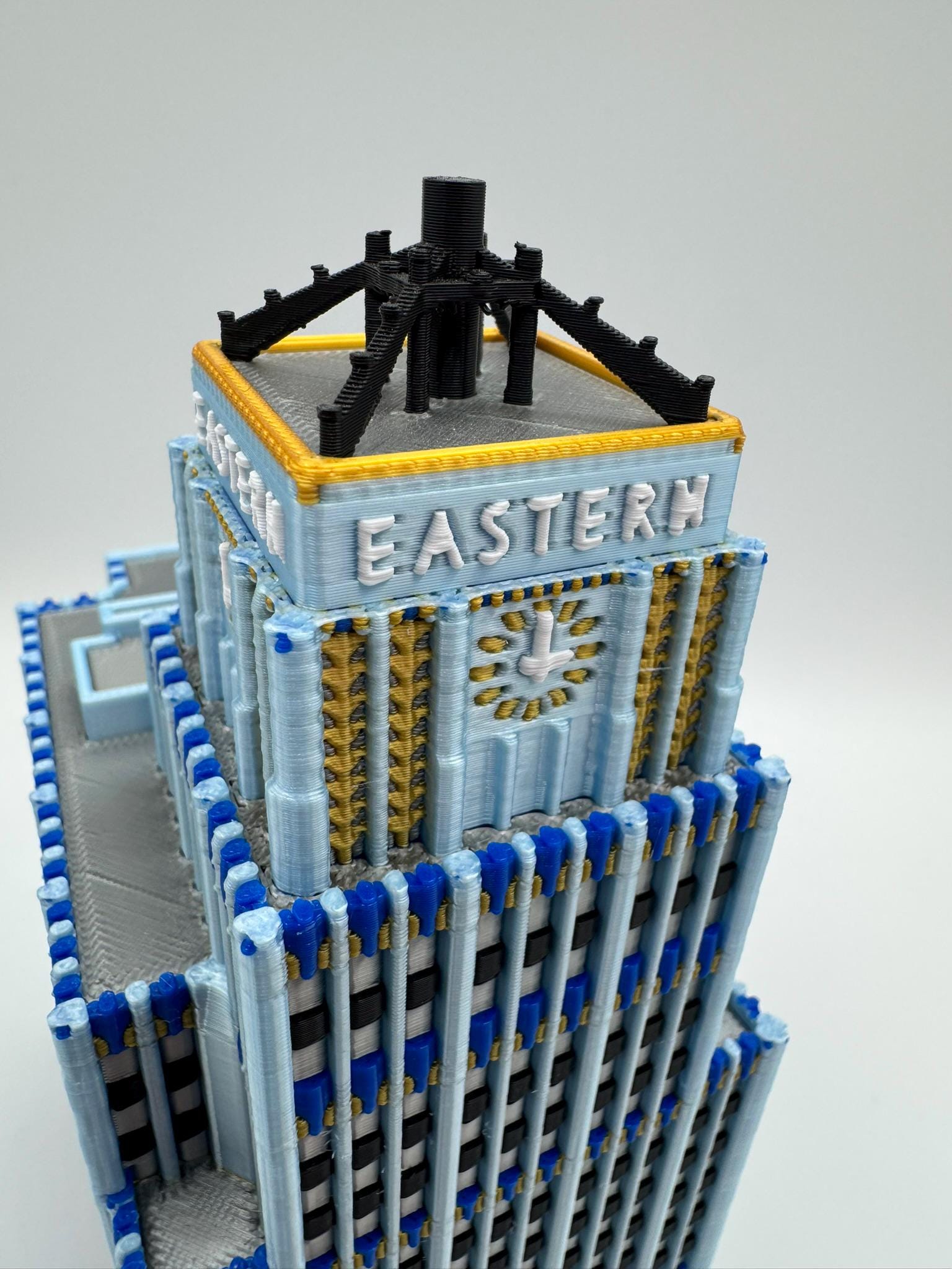 StarsoftheCity Eastern Columbia Building 3D Printed Full Color Model LA Landmark