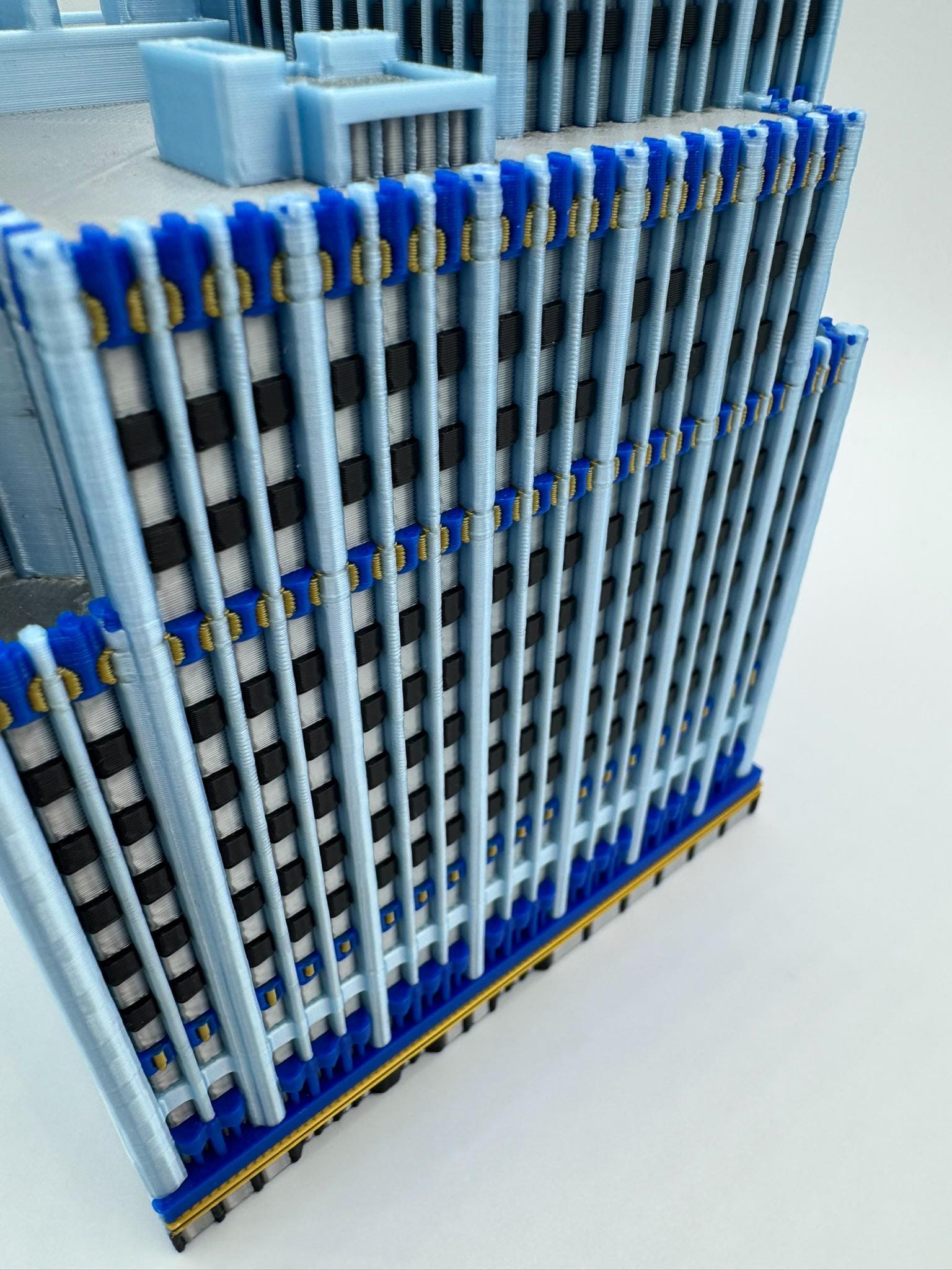 StarsoftheCity Eastern Columbia Building 3D Printed Full Color Model LA Landmark