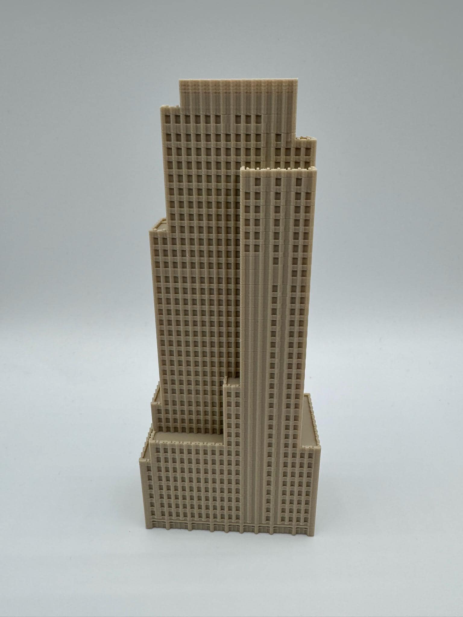 StarsoftheCity Daily News Building 3D Printed Miniature Model PLA