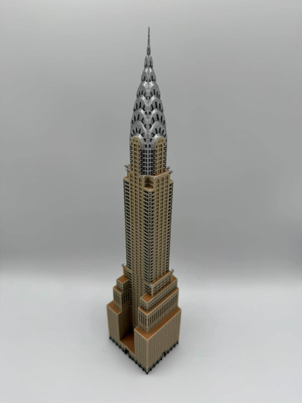 Chrysler Building Model 3D Printed Full Color