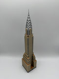 Chrysler Building Model 3D Printed Full Color