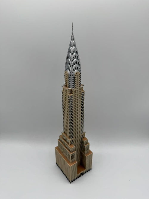 Chrysler Building Model 3D Printed Full Color