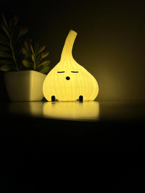 Bostonhomestudio Garlic Night Light Dimmable LED 3 Color Modes USB Table Lamp