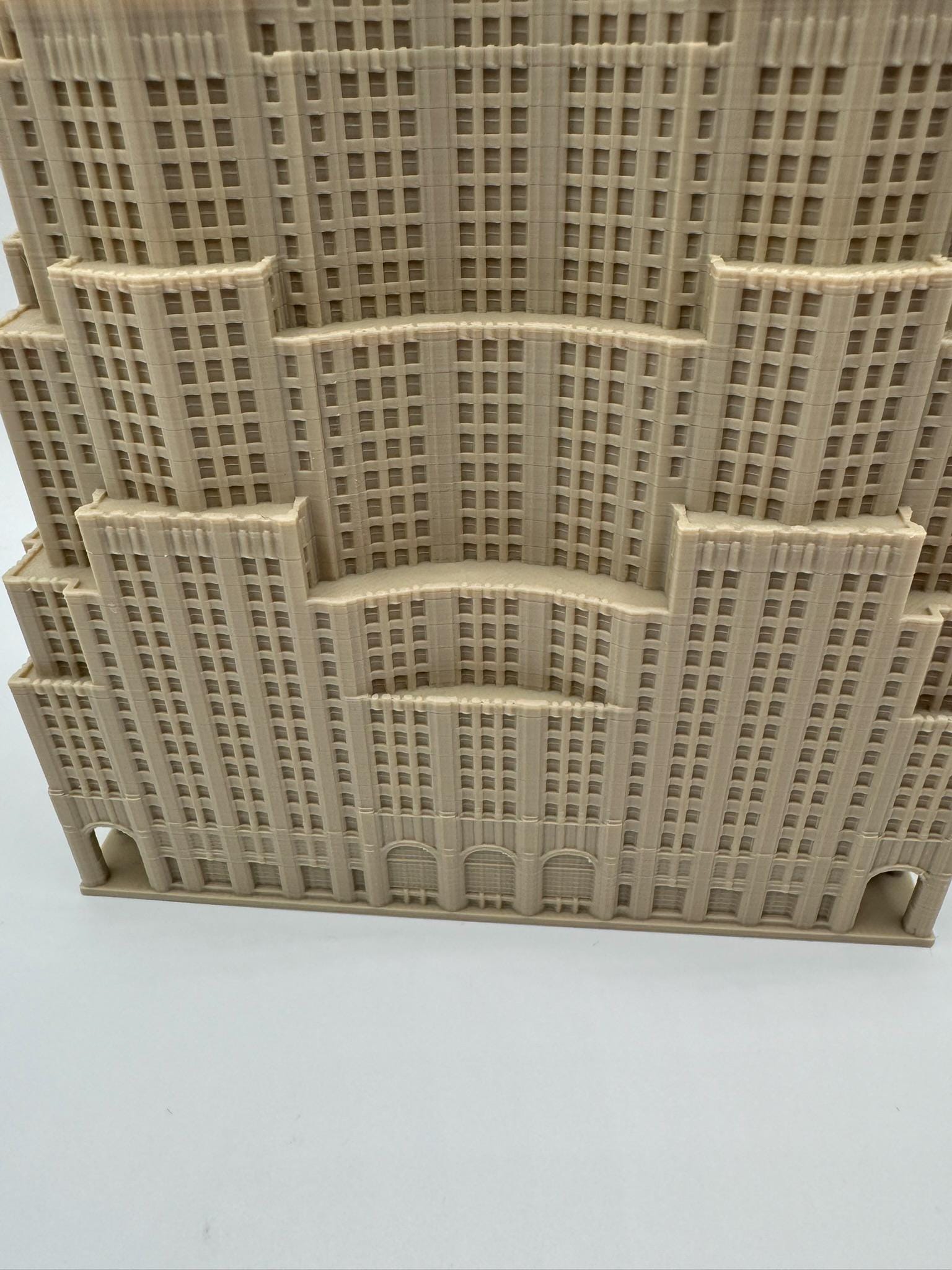 StarsoftheCity Metropolitan Life North Building 3D Printed Model Skyscraper