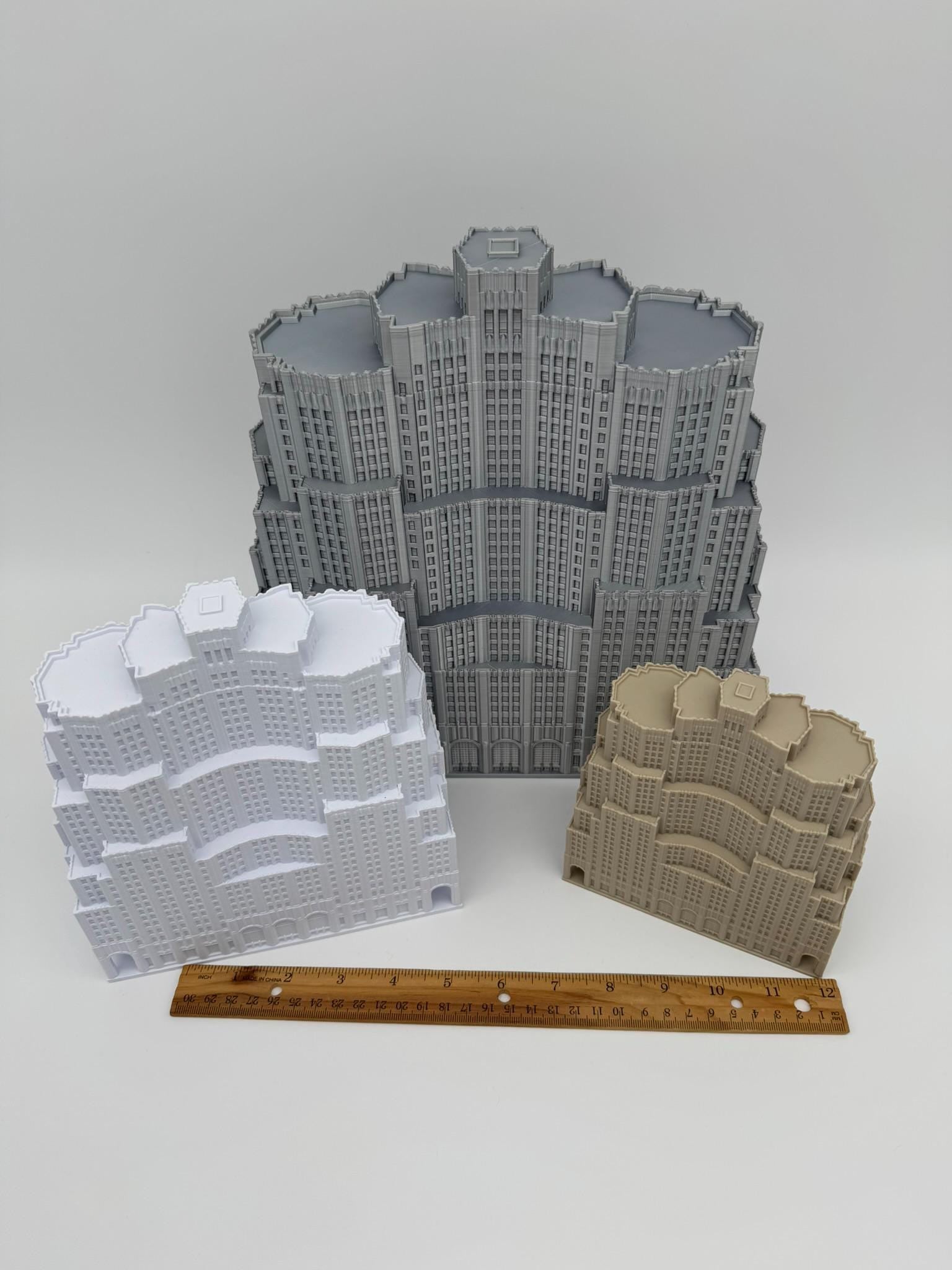 StarsoftheCity Metropolitan Life North Building 3D Printed Model Beige