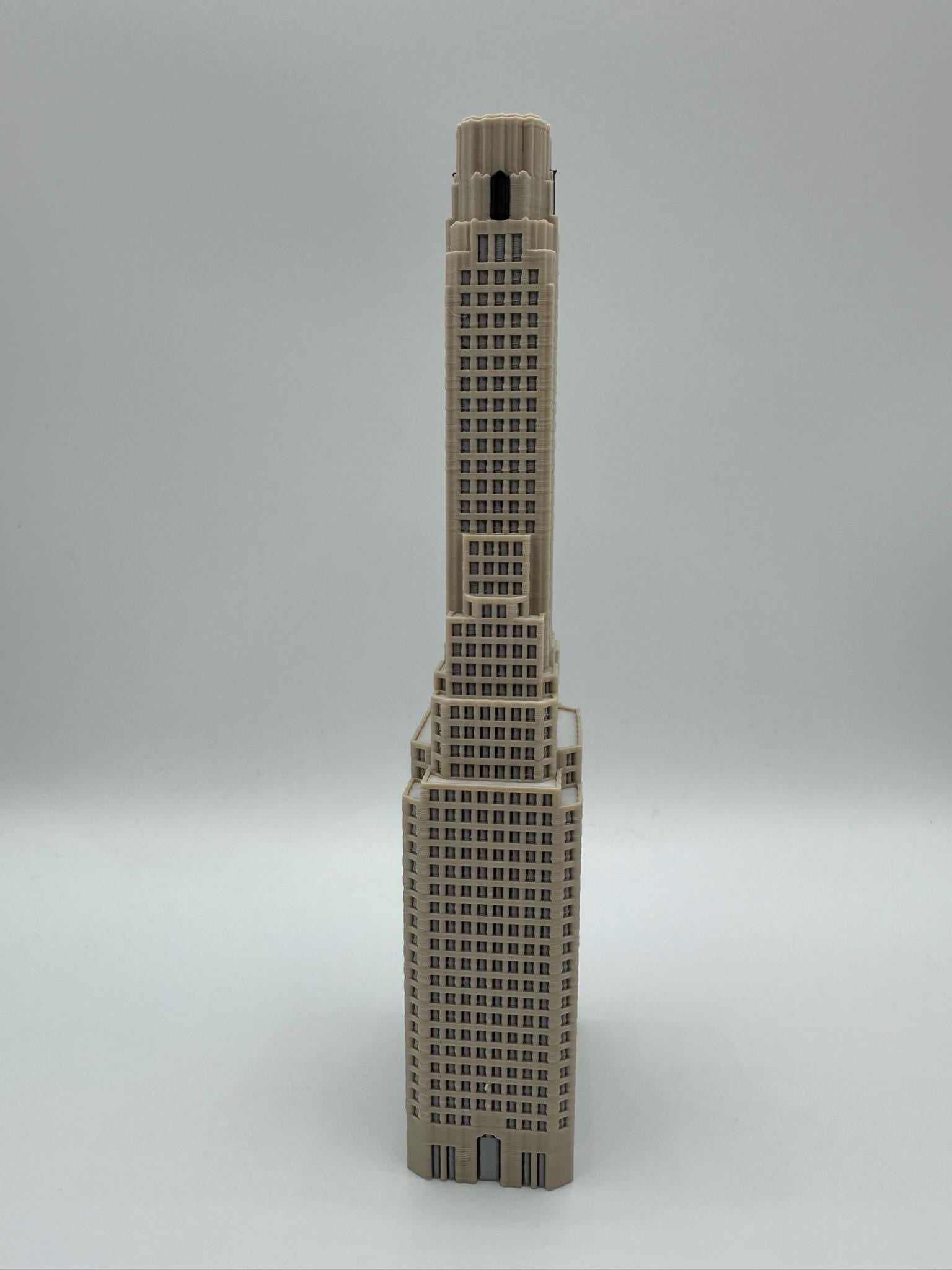 StarsoftheCity One Wall Street 3D Printed Architectural Model, 7.75in