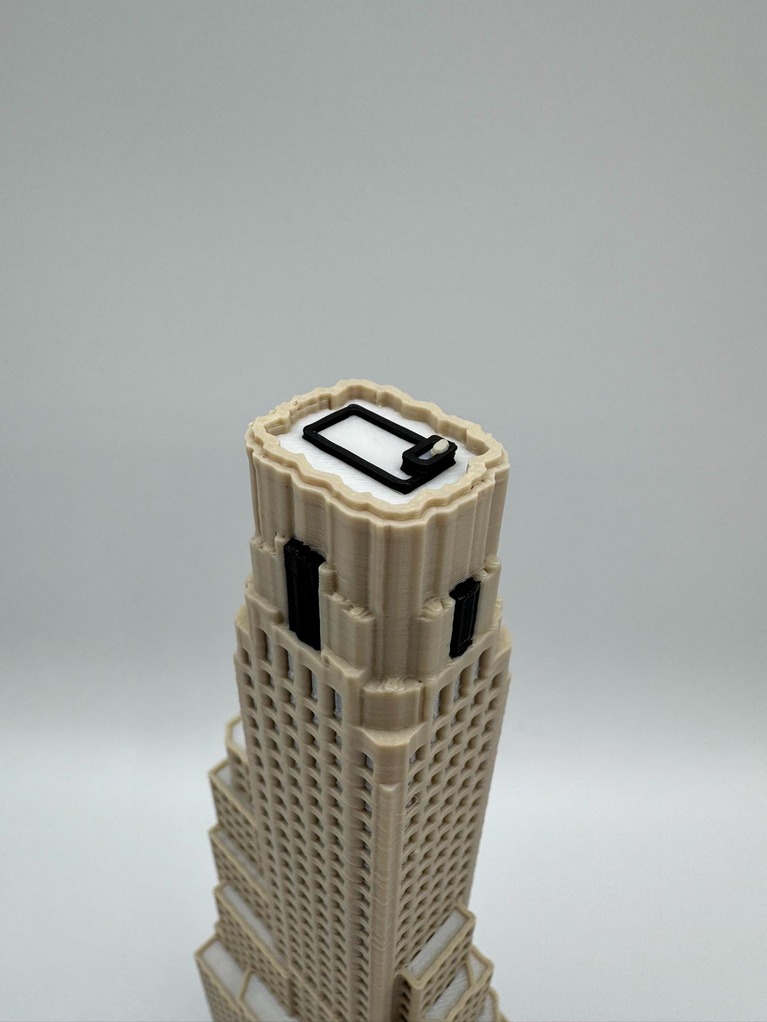 StarsoftheCity One Wall Street 3D Printed Architectural Model, 7.75in
