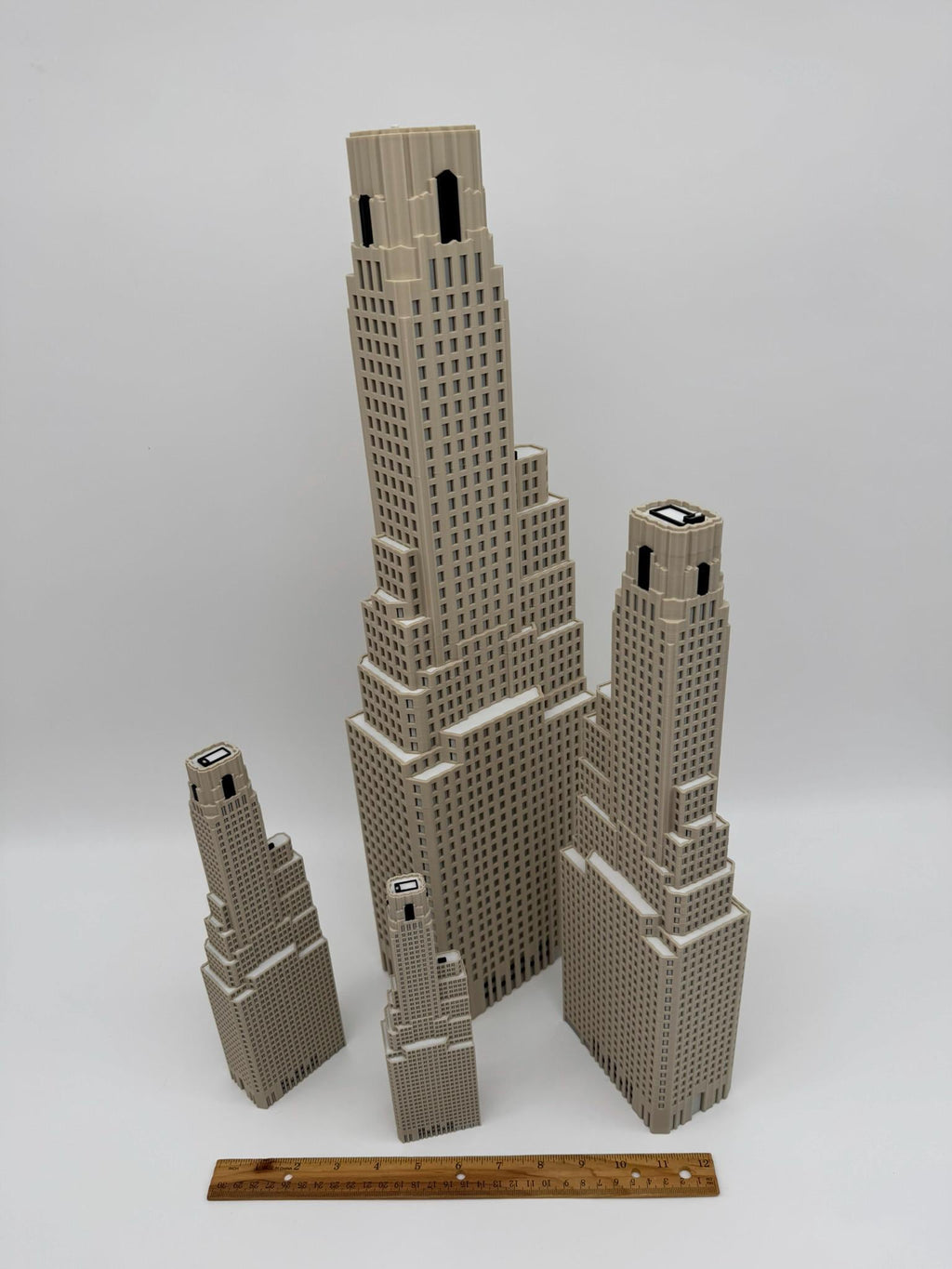 StarsoftheCity One Wall Street 3D Printed Architectural Model, 7.75in