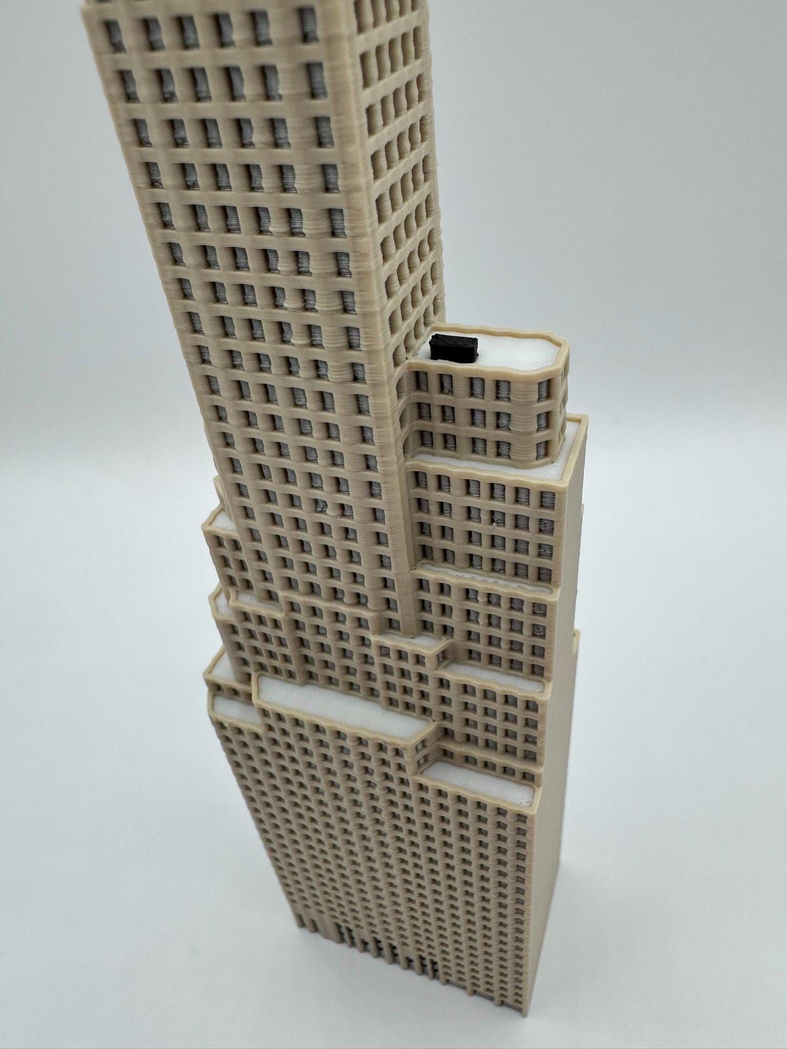 StarsoftheCity One Wall Street 3D Printed Architectural Model, 7.75in