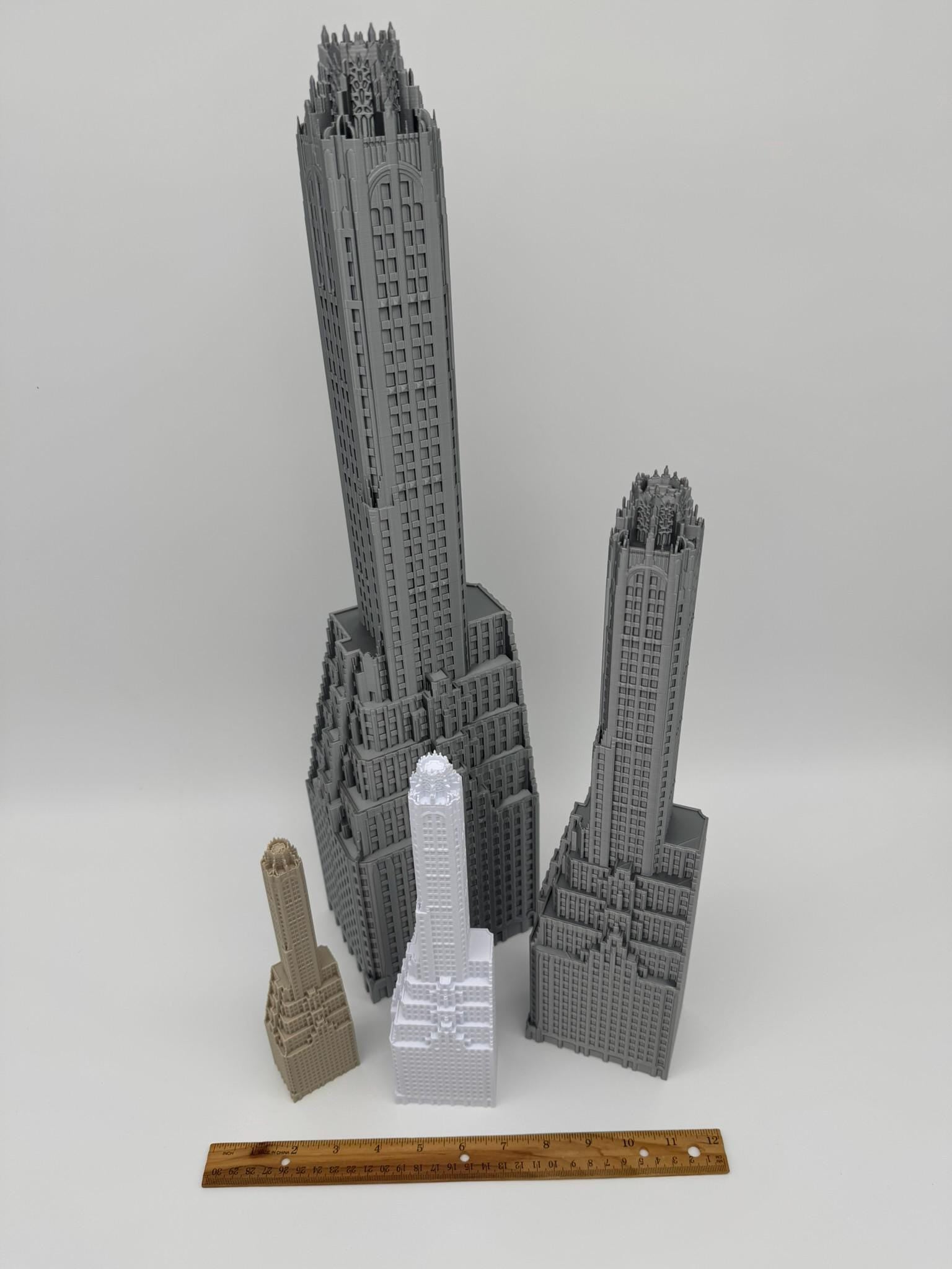 StarsoftheCity 570 Lexington Avenue Skyscraper Model 3D Printed