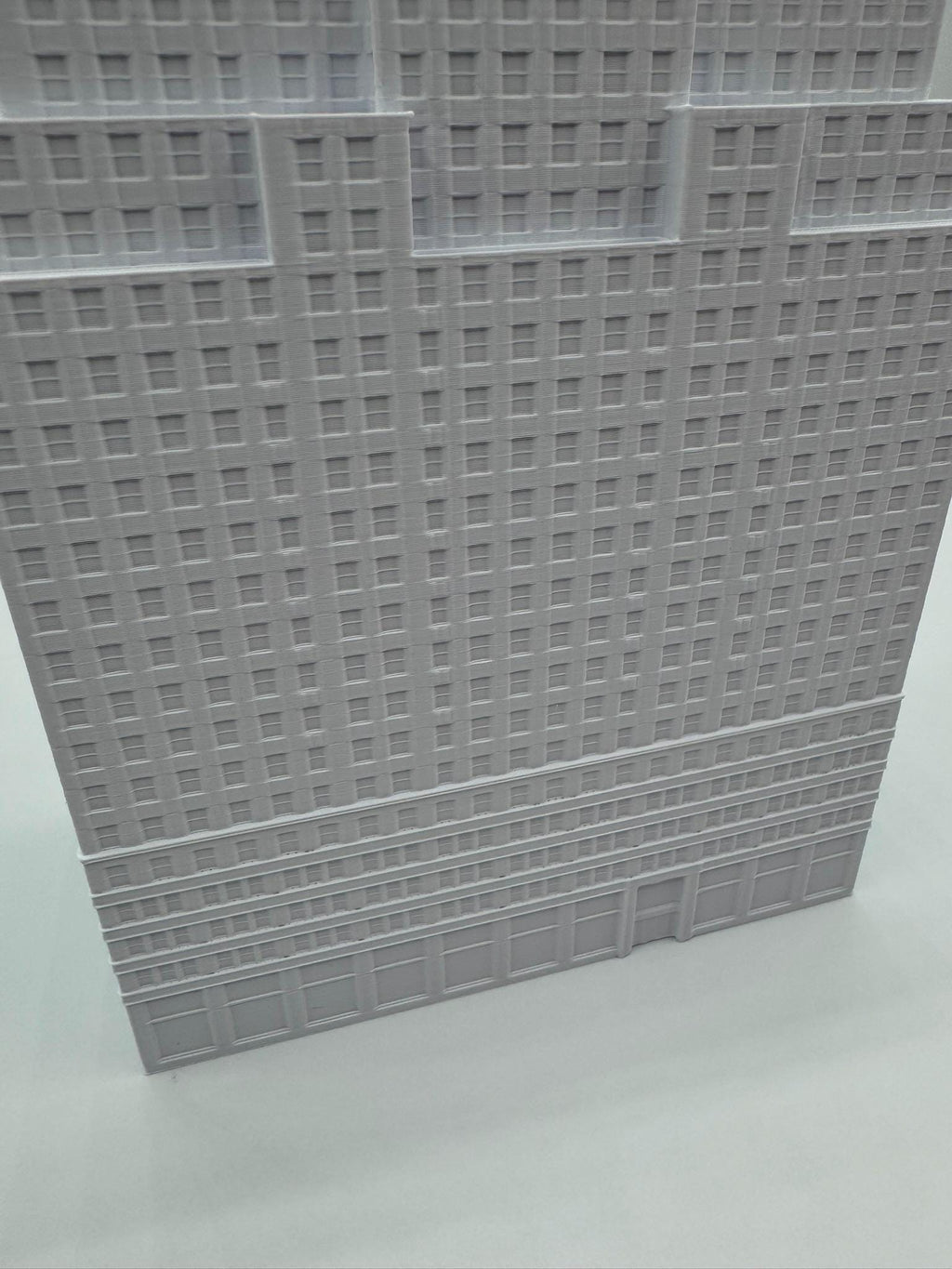 StarsoftheCity 120 Wall Street 3D Printed Architectural Model White