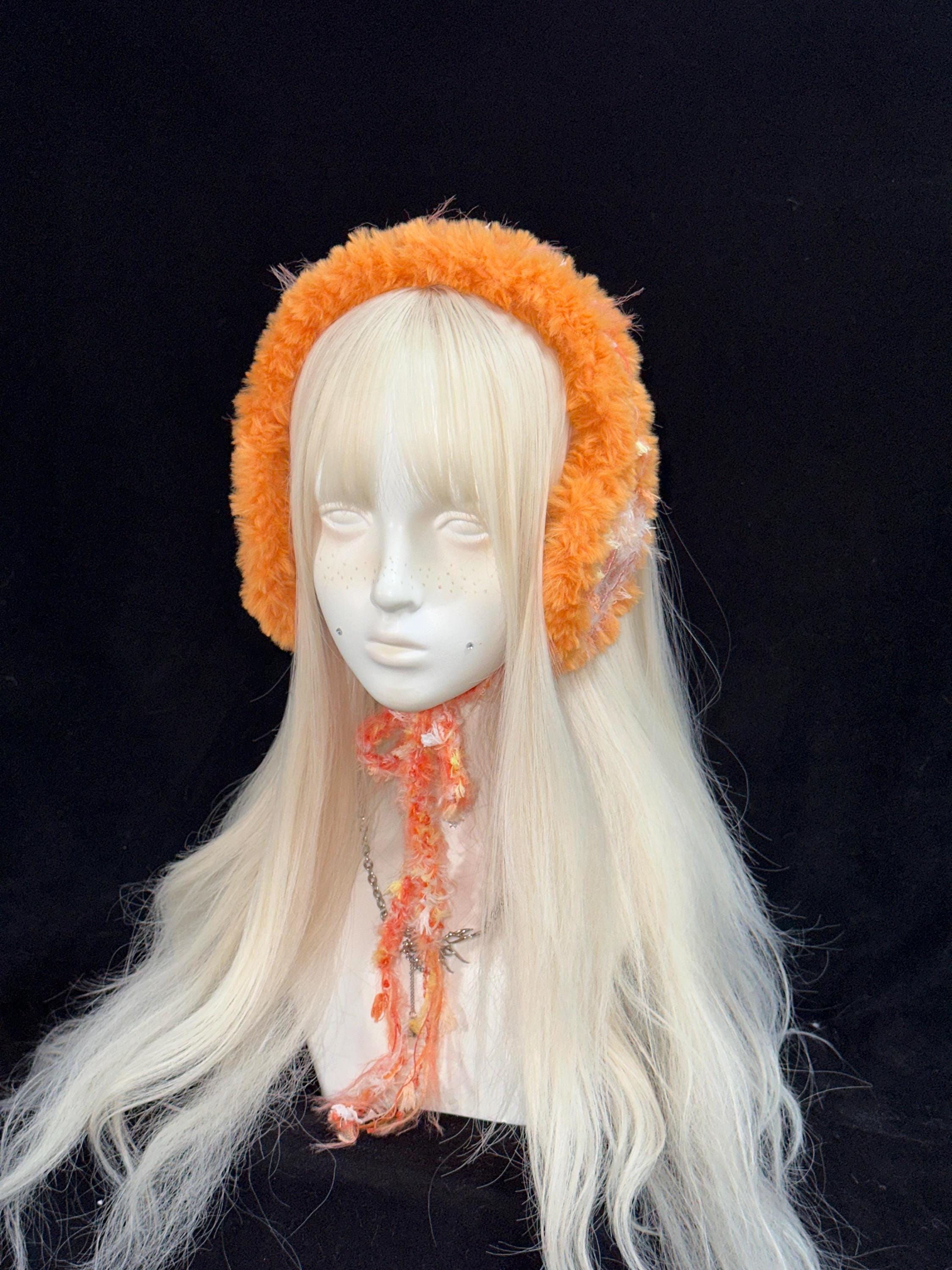 Custom Color Butterfly Crochet Ear Warmer Handmade Bohemian Style