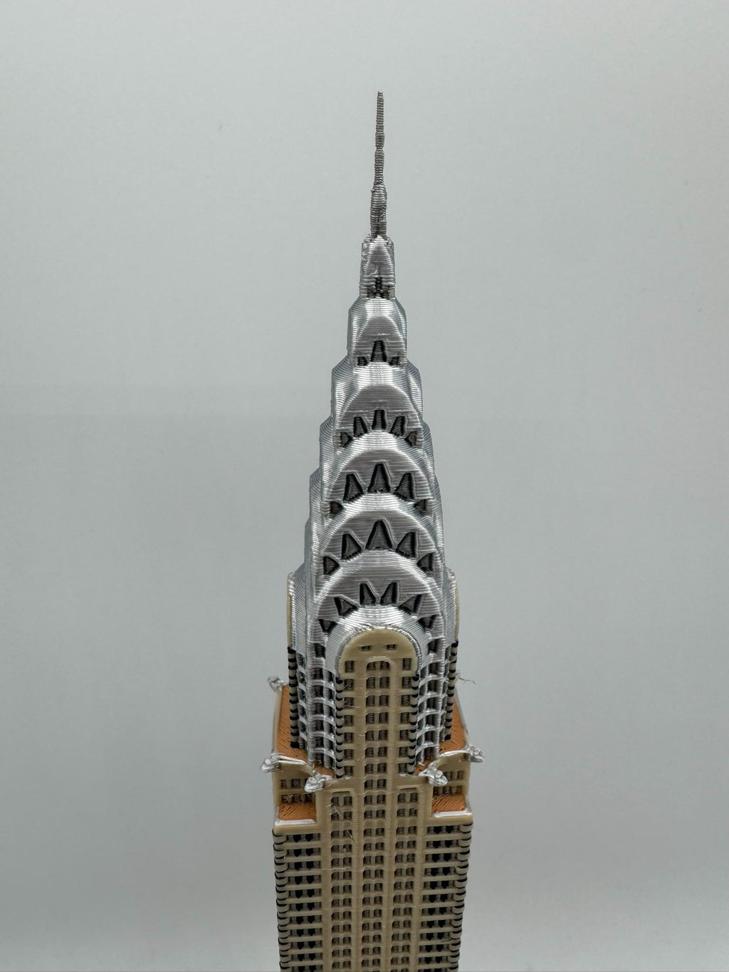 StarsoftheCity Chrysler Building 3D Printed Full Color Model 12in