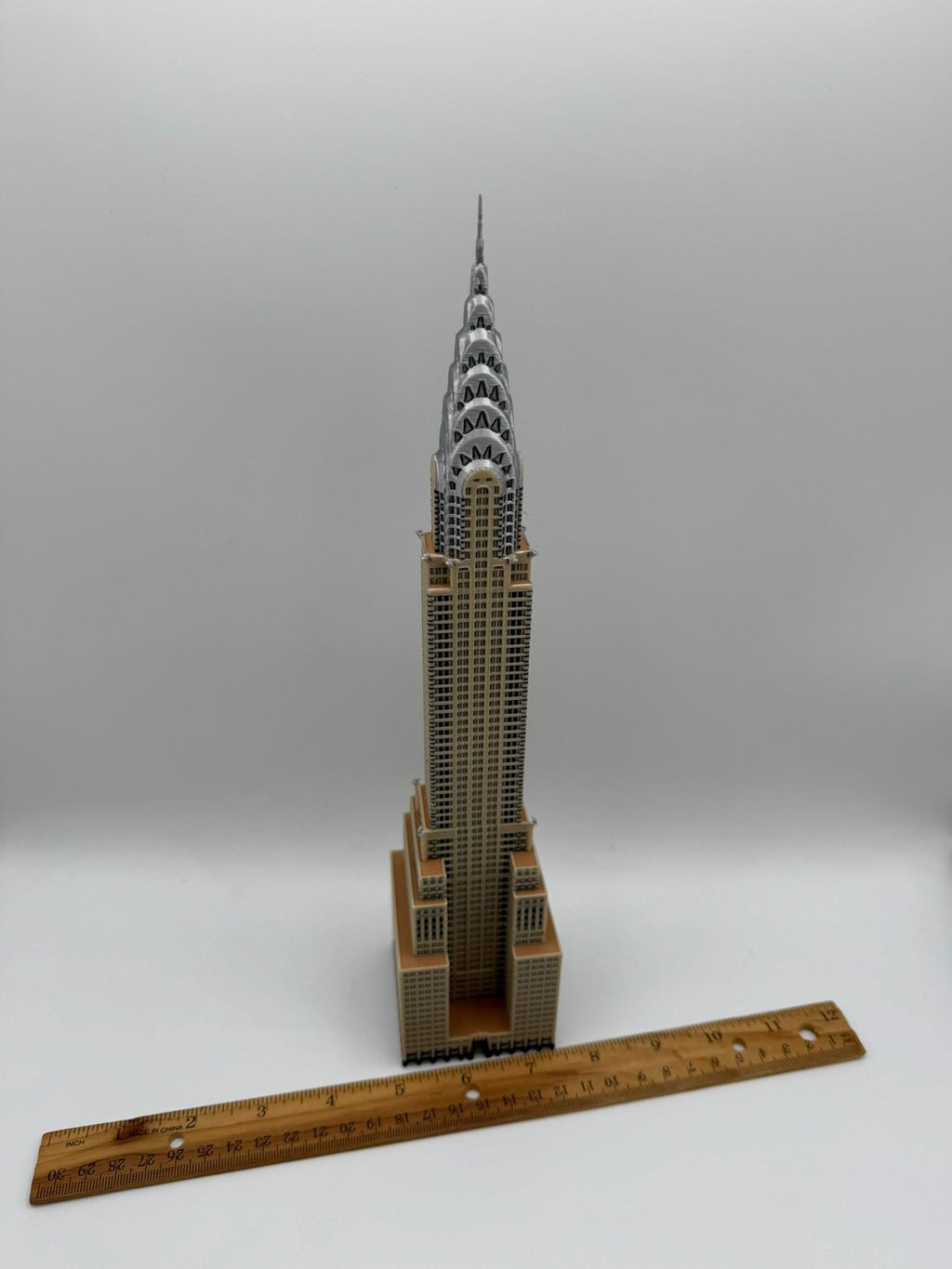 StarsoftheCity Chrysler Building 3D Printed Full Color Model 12in