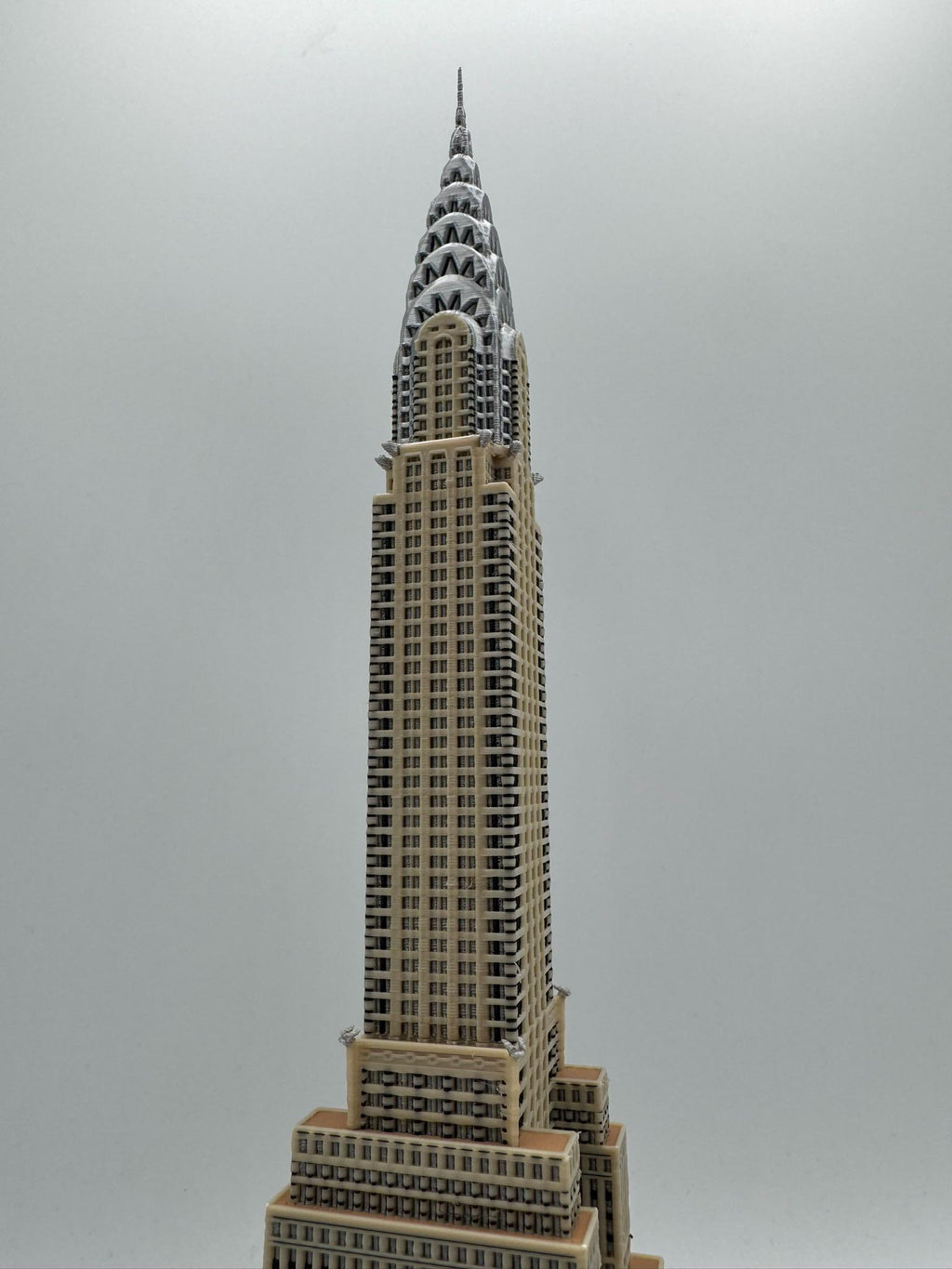 StarsoftheCity Chrysler Building 3D Printed Full Color Model 12in