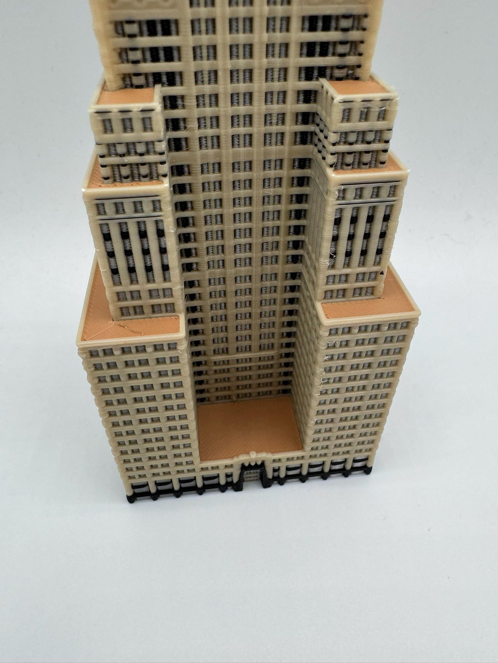 StarsoftheCity Chrysler Building 3D Printed Full Color Model 12in