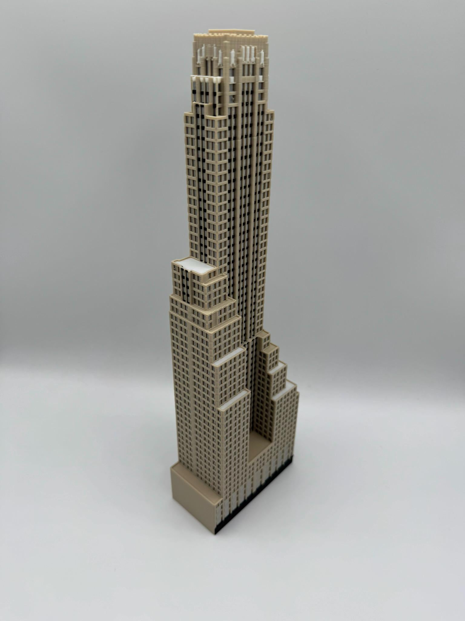 StarsoftheCity 500 Fifth Avenue 3D Printed Full Color Model 8.25in