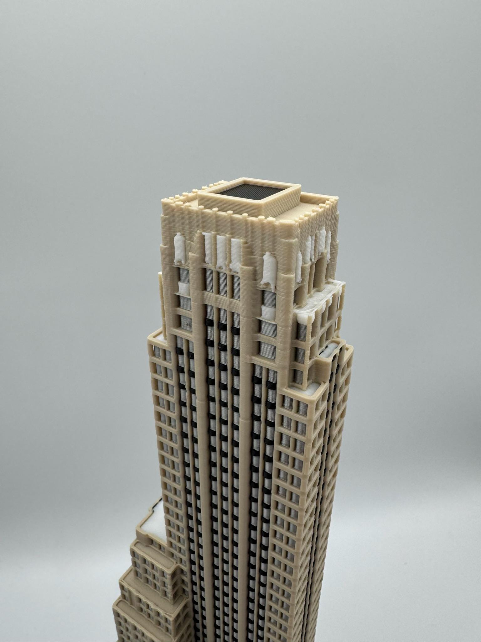 StarsoftheCity 500 Fifth Avenue 3D Printed Full Color Model 8.25in