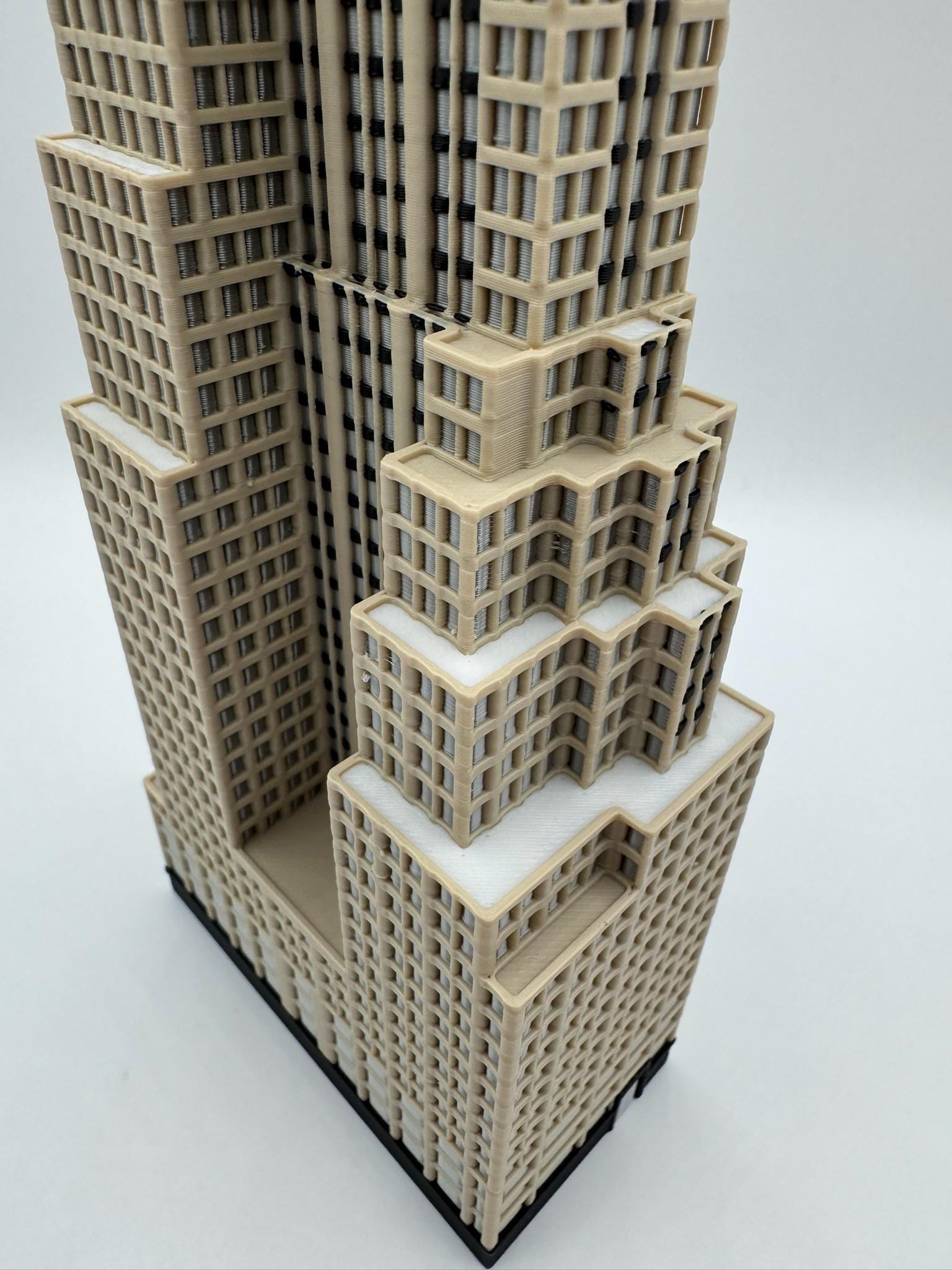 StarsoftheCity 500 Fifth Avenue 3D Printed Full Color Model 8.25in