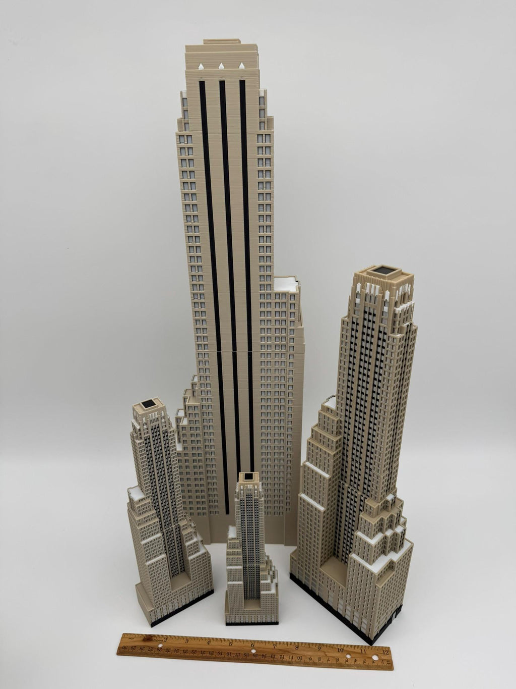 StarsoftheCity 500 Fifth Avenue 3D Printed Full Color Model 8.25in