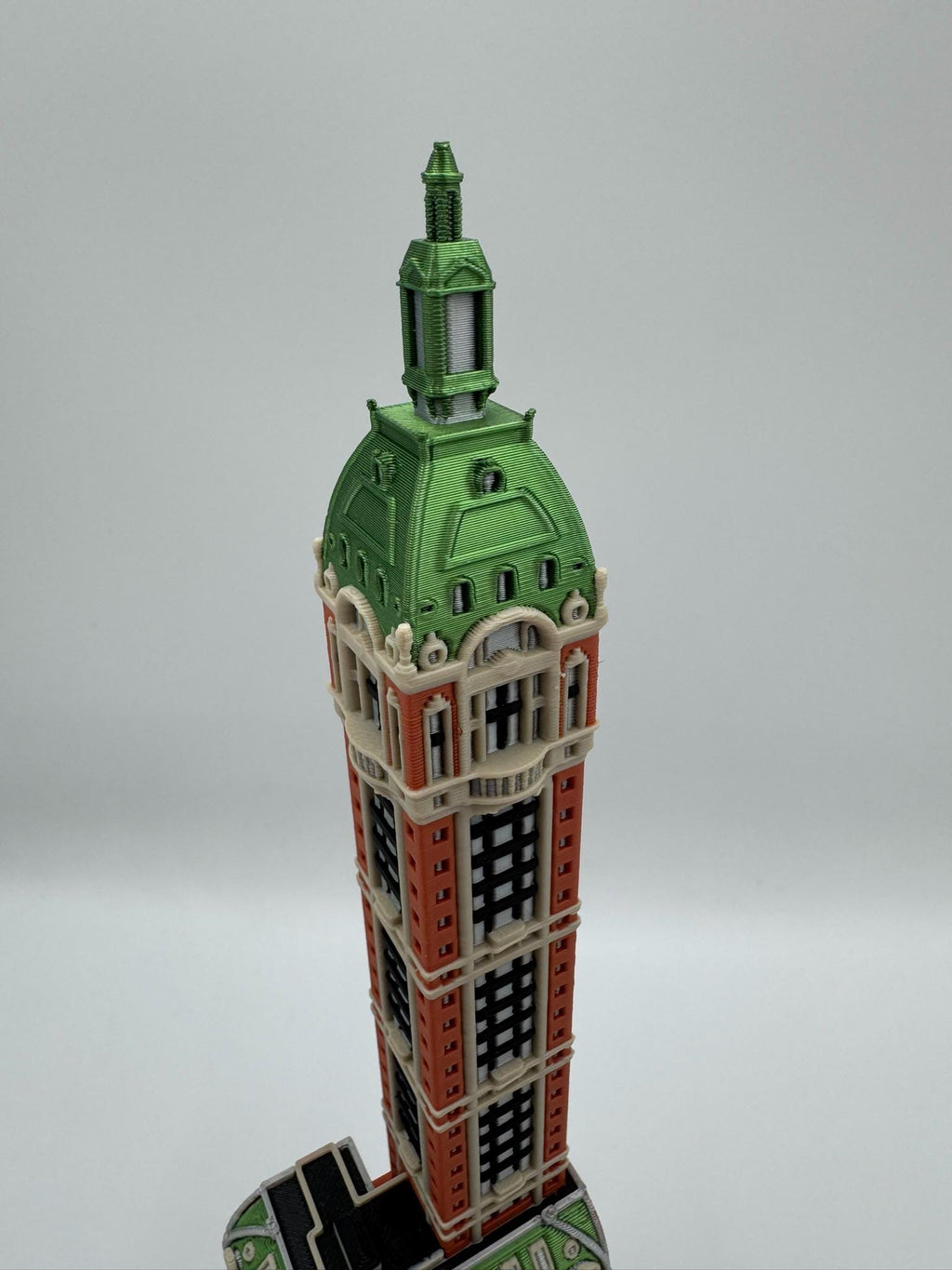 StarsoftheCity Singer Building Model 3D Printed Full Color