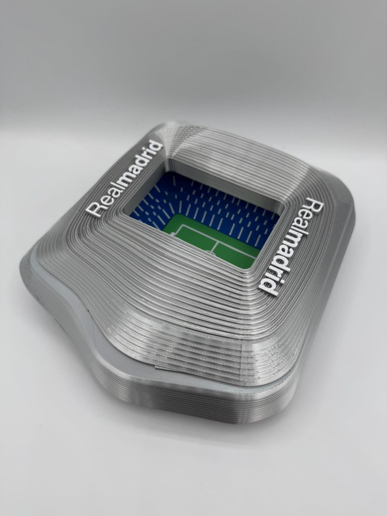 StarsoftheCity Bernabéu Stadium 3D Printed Model Multicolor