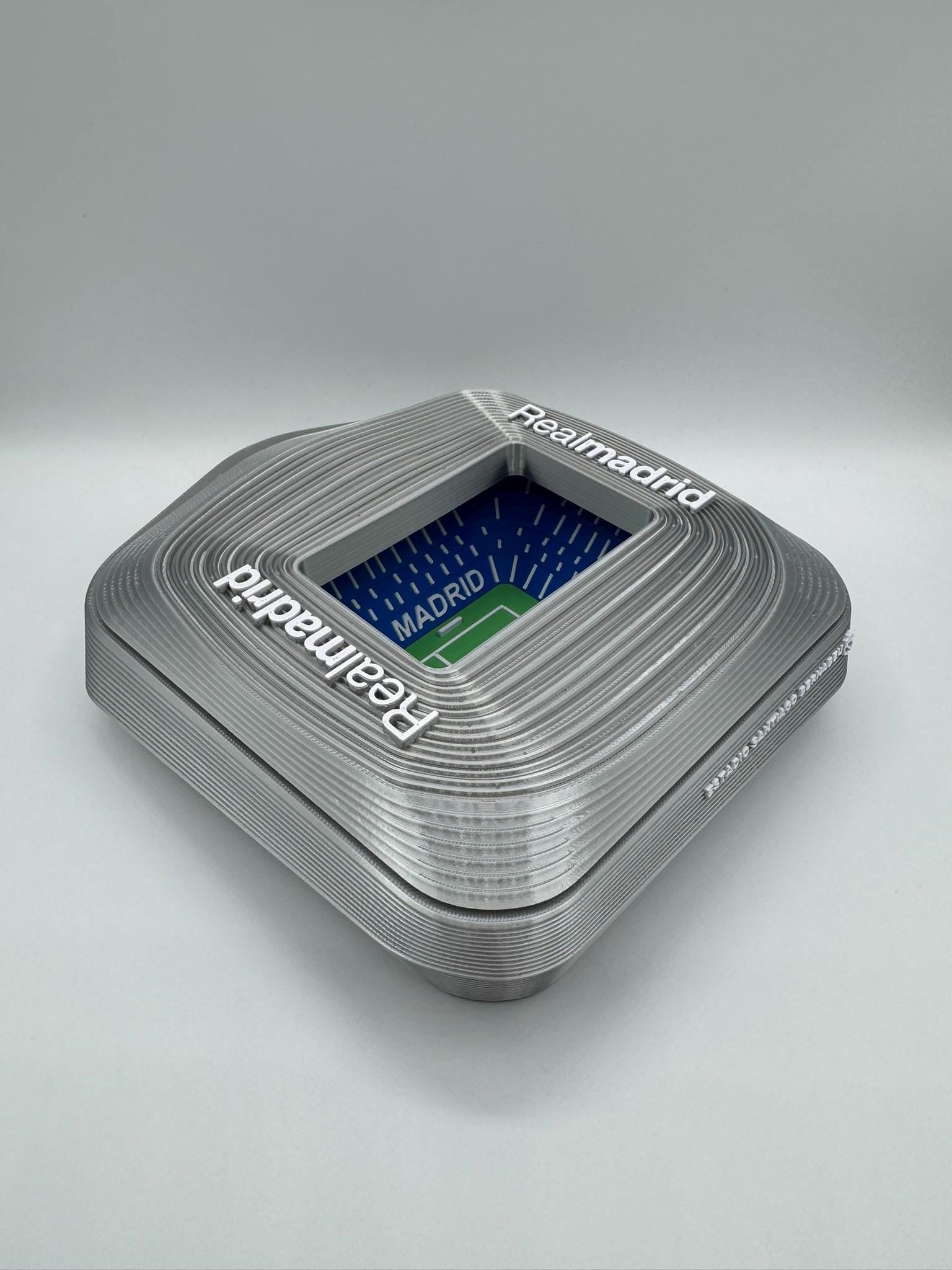 StarsoftheCity Bernabéu Stadium 3D Printed Model Multicolor