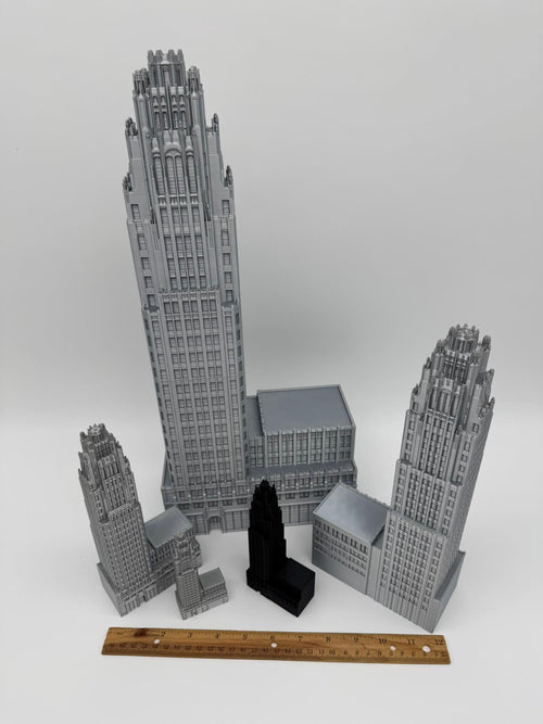 American Radiator Building Model- 3D Printed