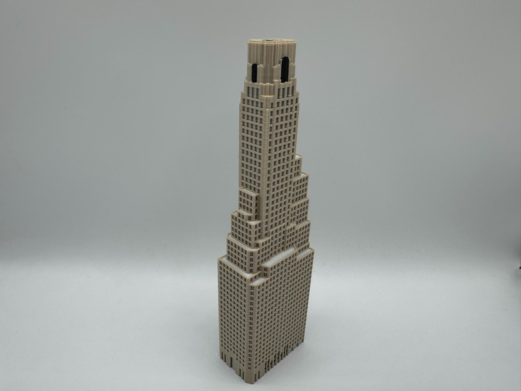 StarsoftheCity One Wall Street 3D Printed Architectural Model, 7.75in