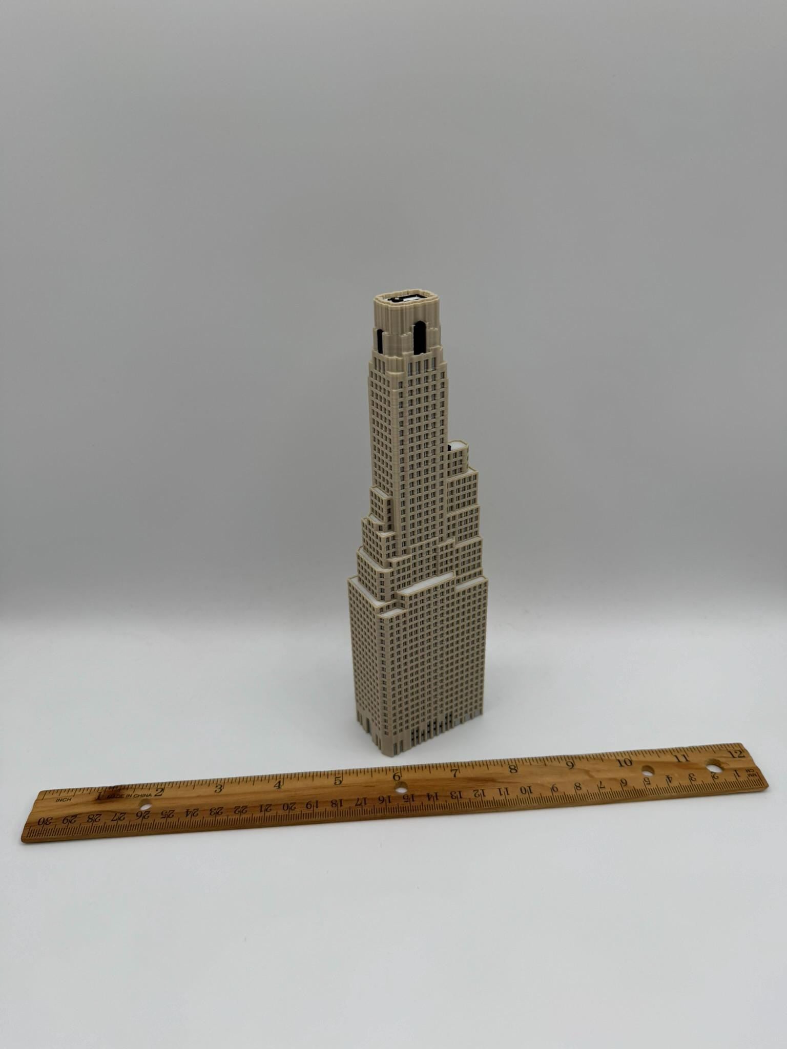 StarsoftheCity One Wall Street 3D Printed Architectural Model, 7.75in