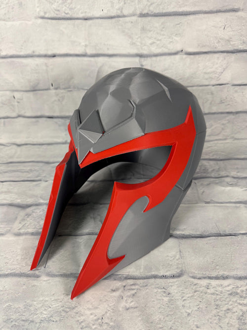 ComboMaker Magneto Rivals Inspired 3D Printed Cosplay Helmet Mask