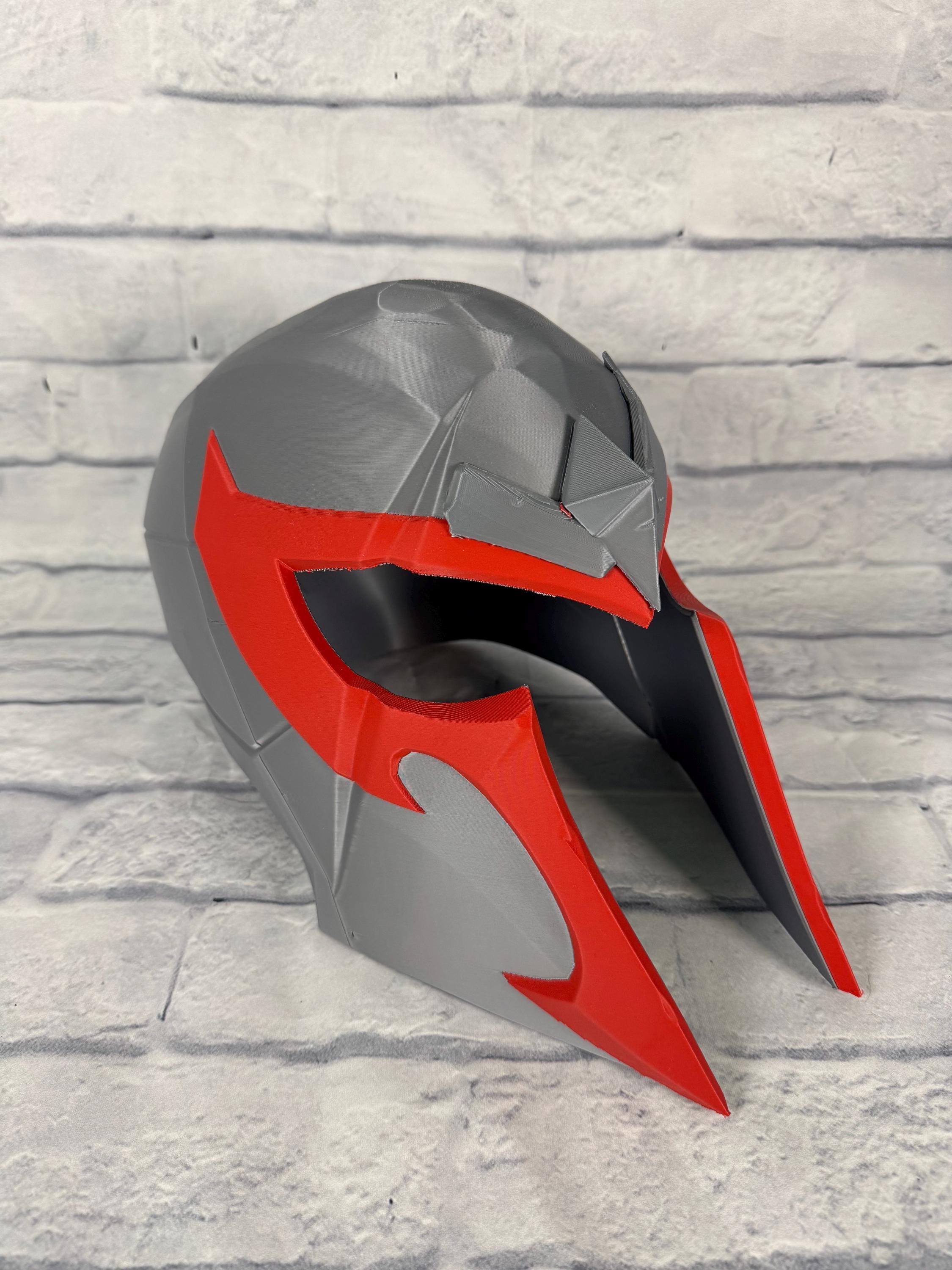 ComboMaker Magneto Rivals Inspired 3D Printed Cosplay Helmet Mask