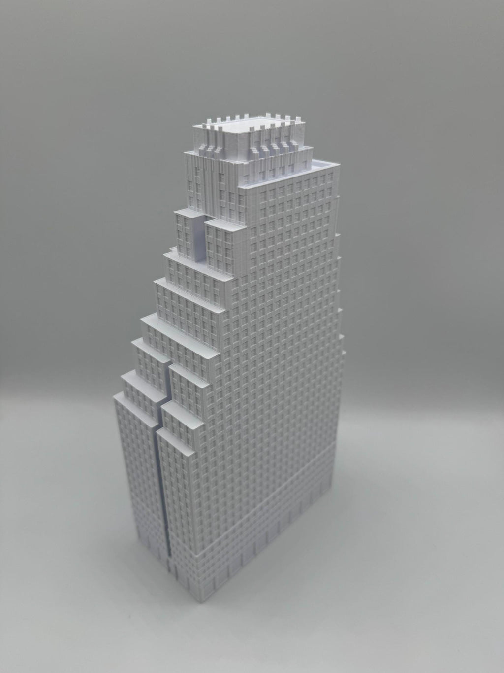 StarsoftheCity 120 Wall Street 3D Printed Architectural Model White