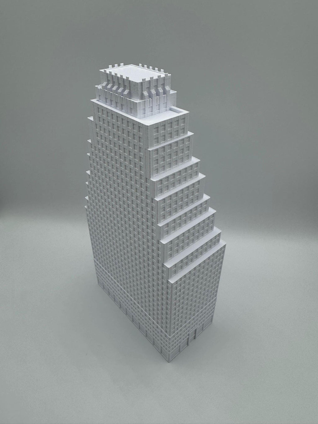 StarsoftheCity 120 Wall Street 3D Printed Architectural Model White