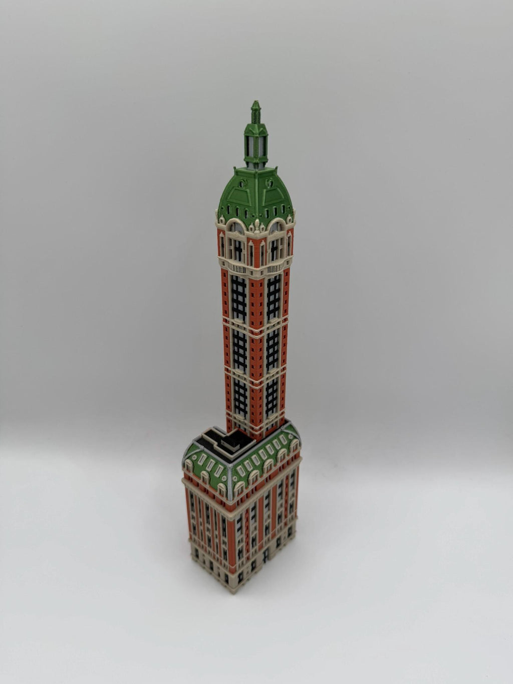 StarsoftheCity Singer Building Model 3D Printed Full Color