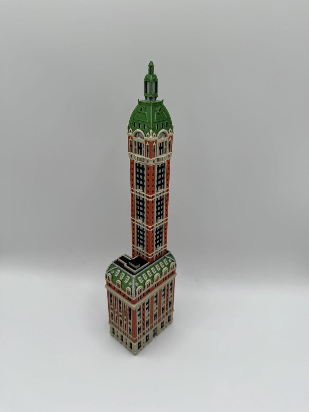 StarsoftheCity Singer Building Model 3D Printed Full Color