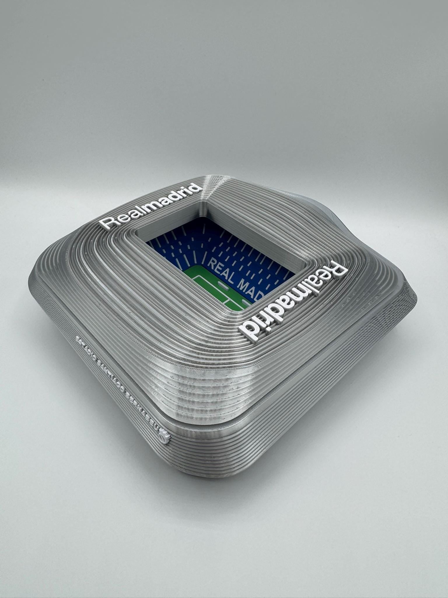 StarsoftheCity Bernabéu Stadium 3D Printed Model Multicolor