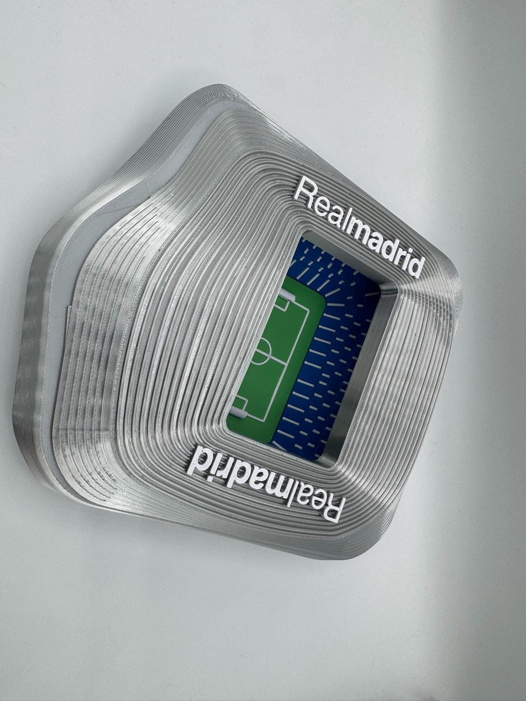 StarsoftheCity Bernabéu Stadium 3D Printed Model Multicolor