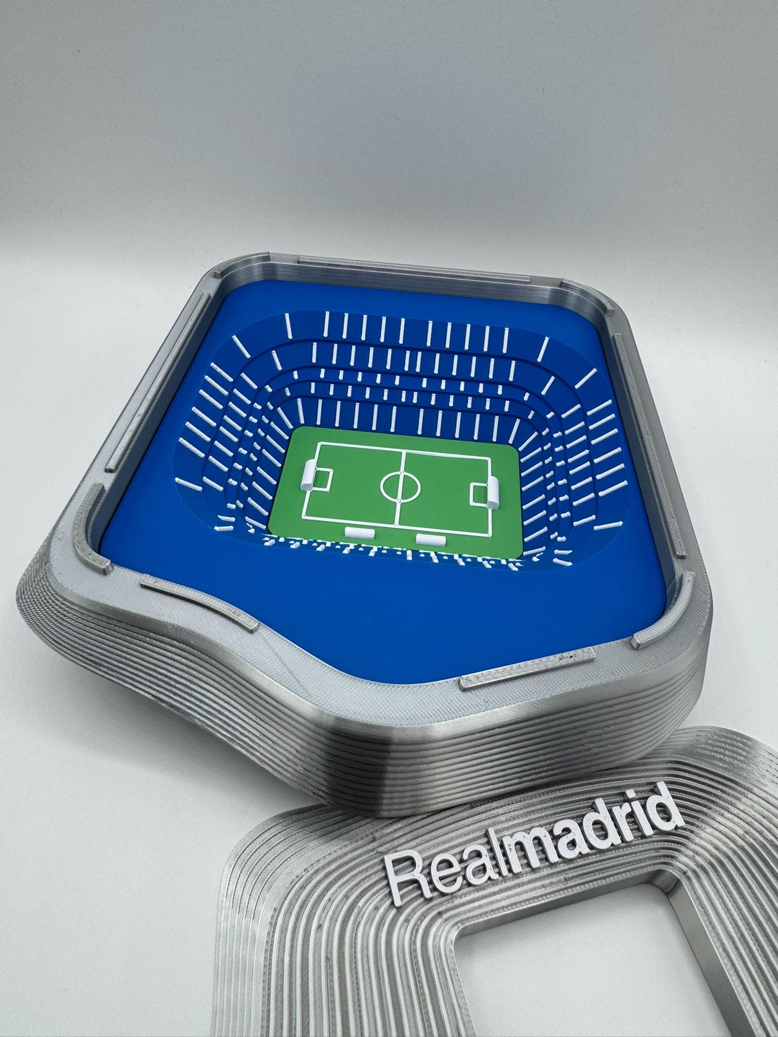 StarsoftheCity Bernabéu Stadium 3D Printed Model Multicolor