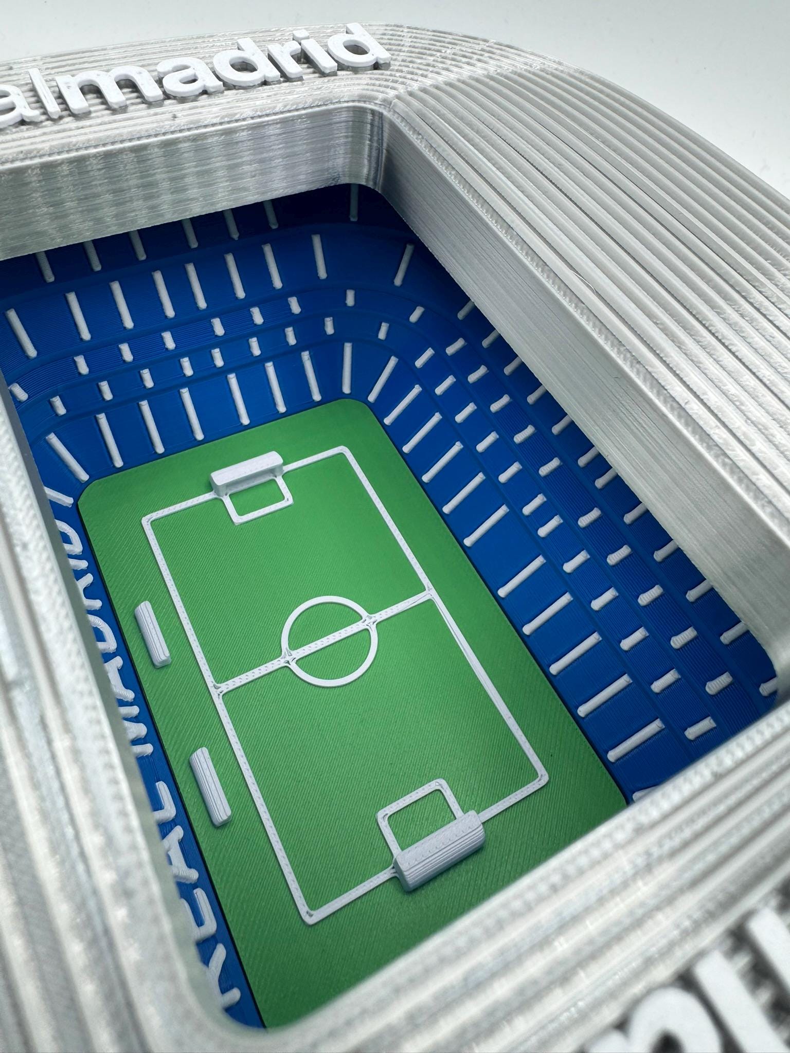 StarsoftheCity Bernabéu Stadium 3D Printed Model Multicolor