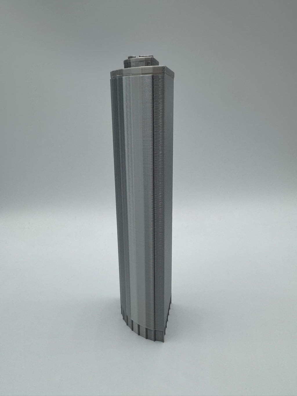 StarsoftheCity 17 State Street 3D Printed Building Model, 1:1000 Scale Silver