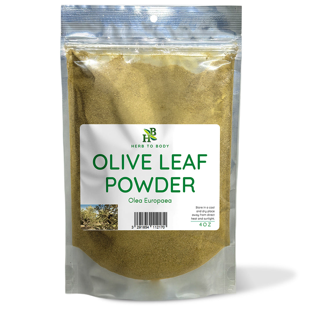 Herbtobody Olive Leaf Powder Finely Milled Botanical Supplement